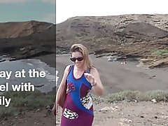 Un dia a l'hotel amb un veritable amateur mestressa de casa i el milf